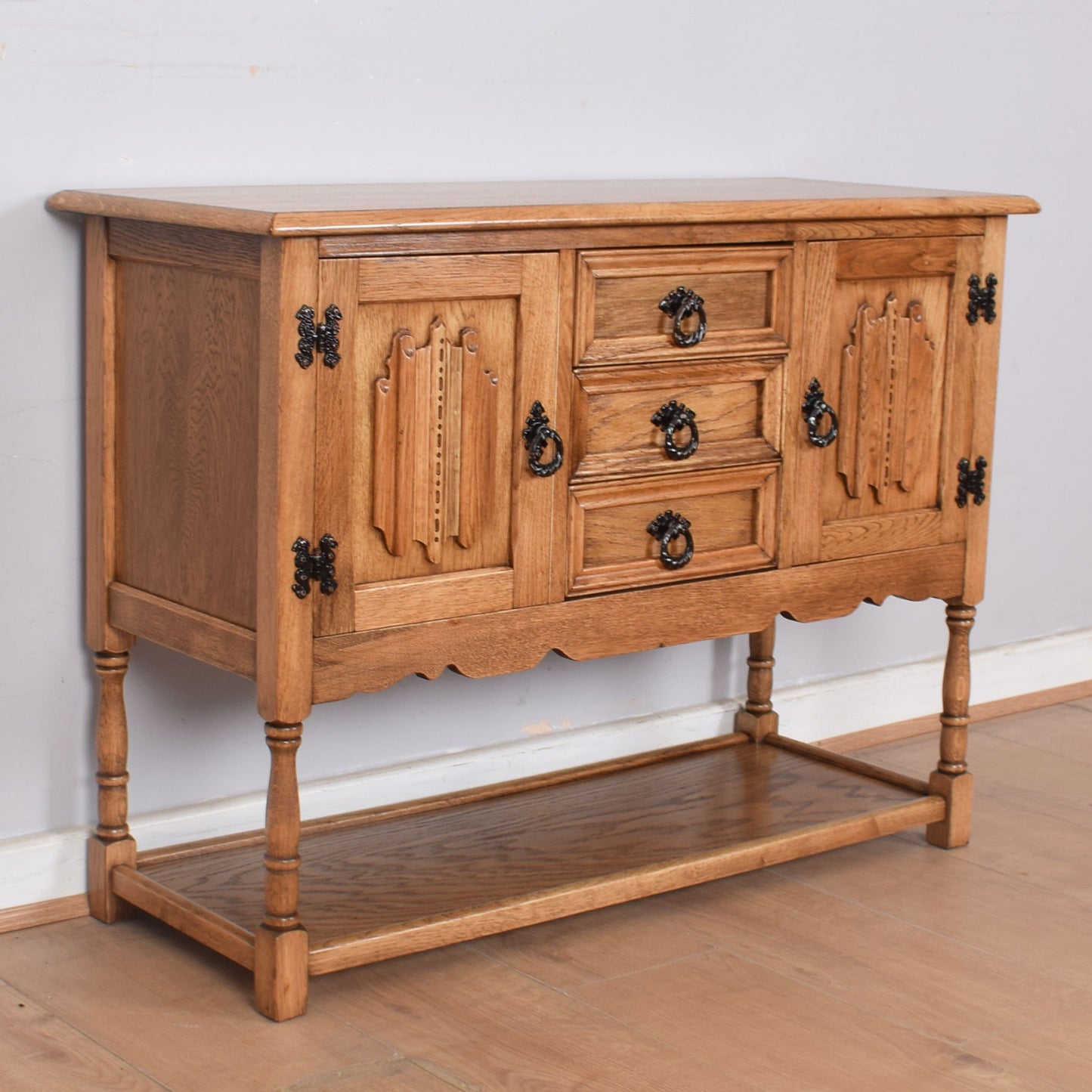 Small Oak Sideboard