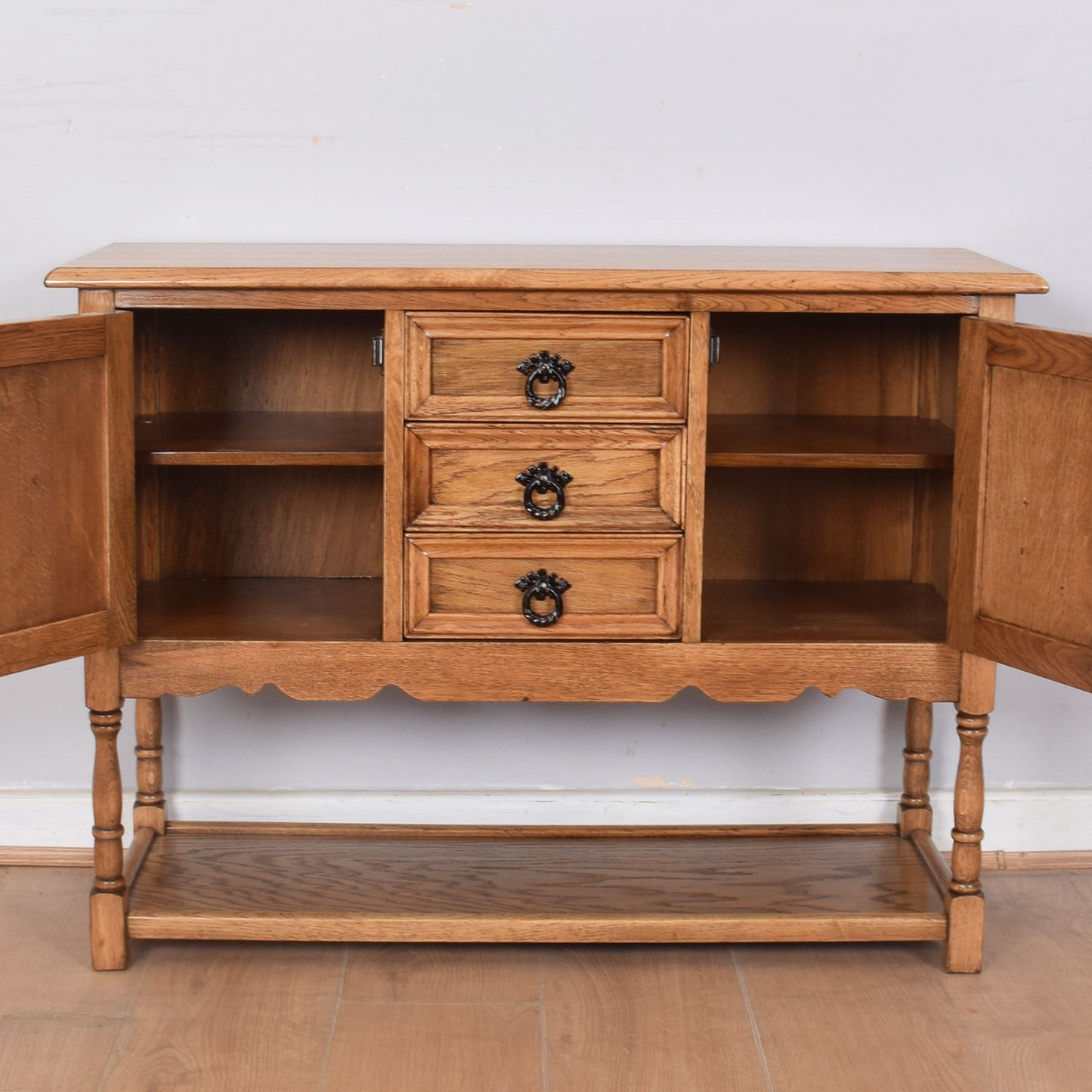 Small Oak Sideboard