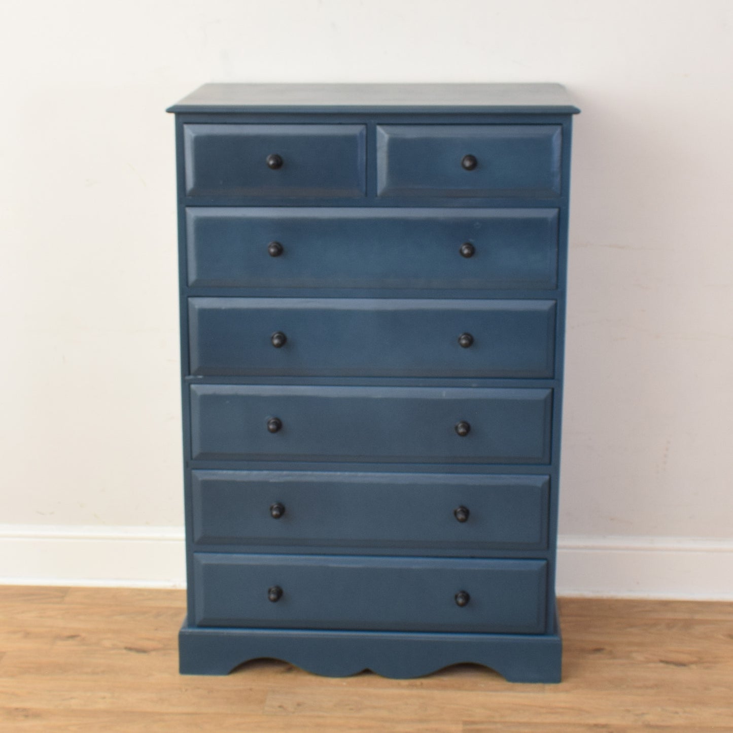 Painted Pine Chest Of Drawers