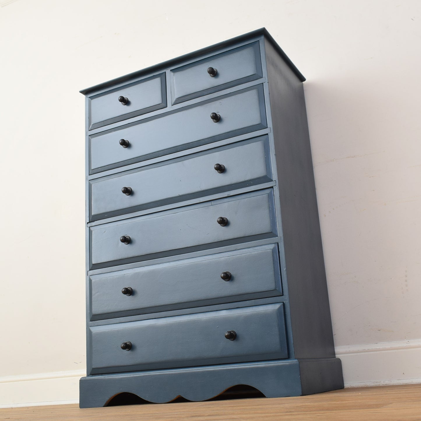 Painted Pine Chest Of Drawers