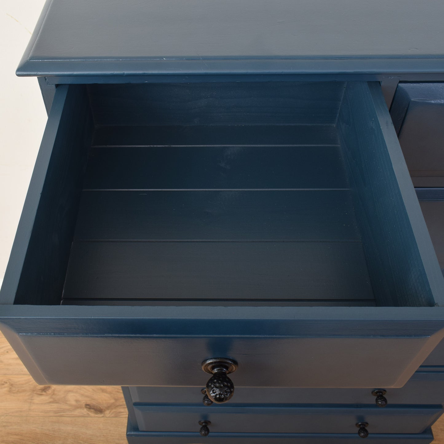 Painted Pine Chest Of Drawers