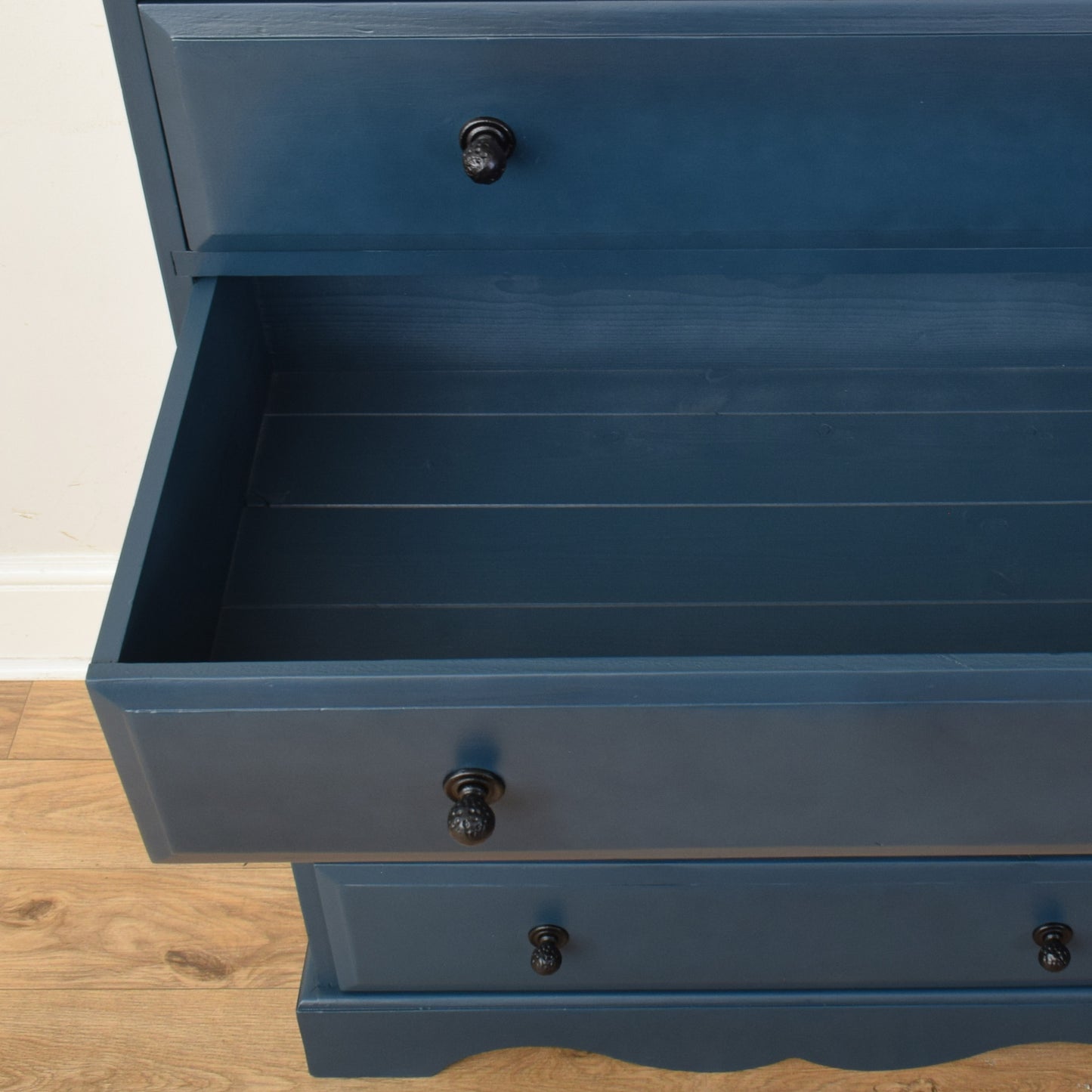 Painted Pine Chest Of Drawers