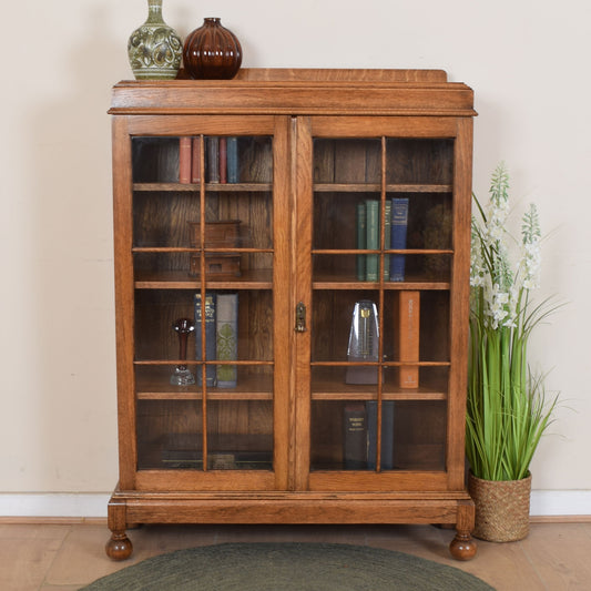 Glazed Bookcase Cabinet