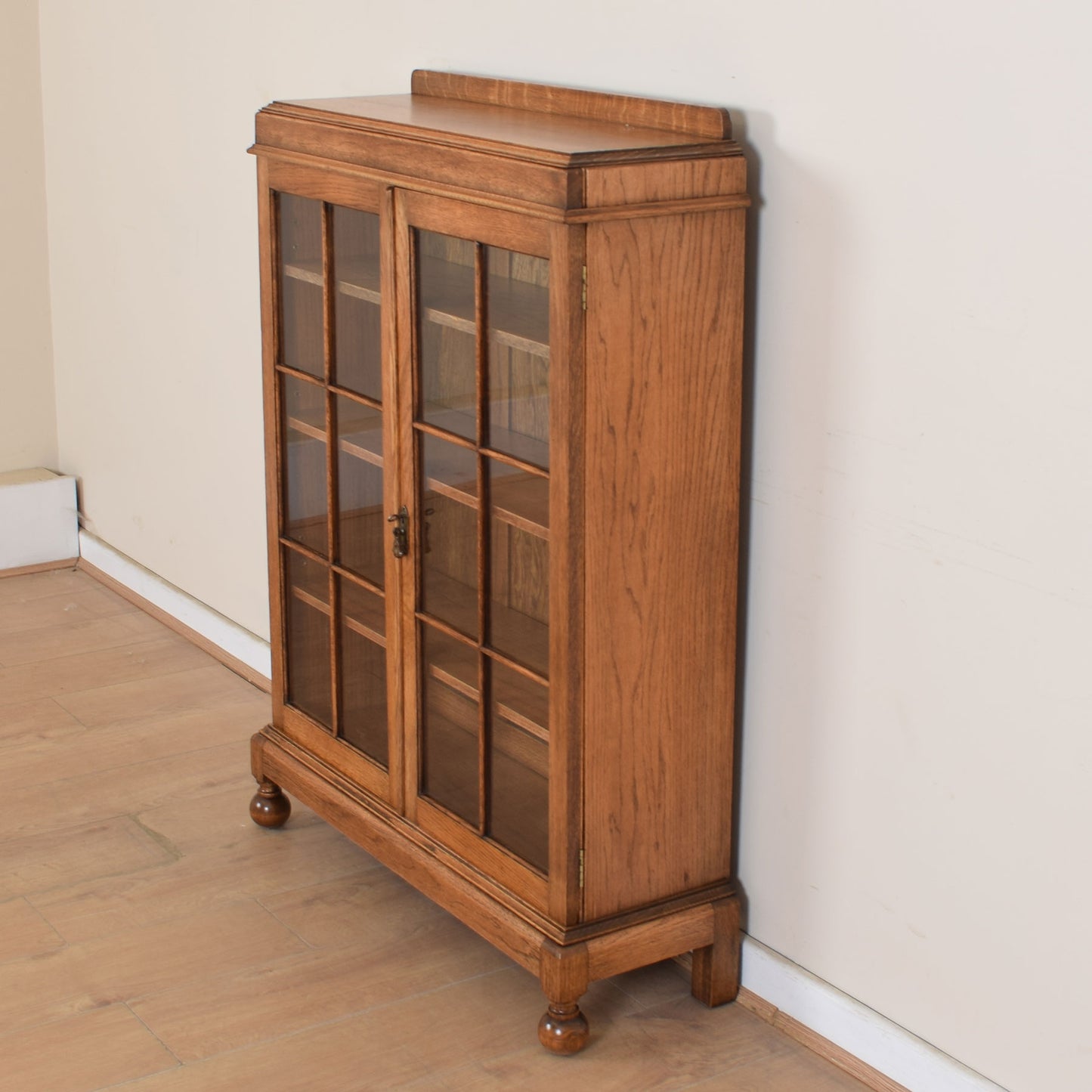 Glazed Bookcase Cabinet