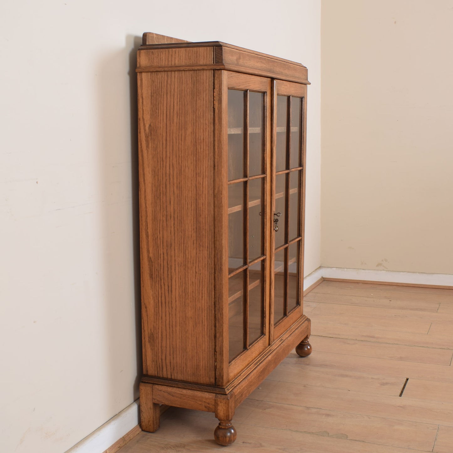 Glazed Bookcase Cabinet