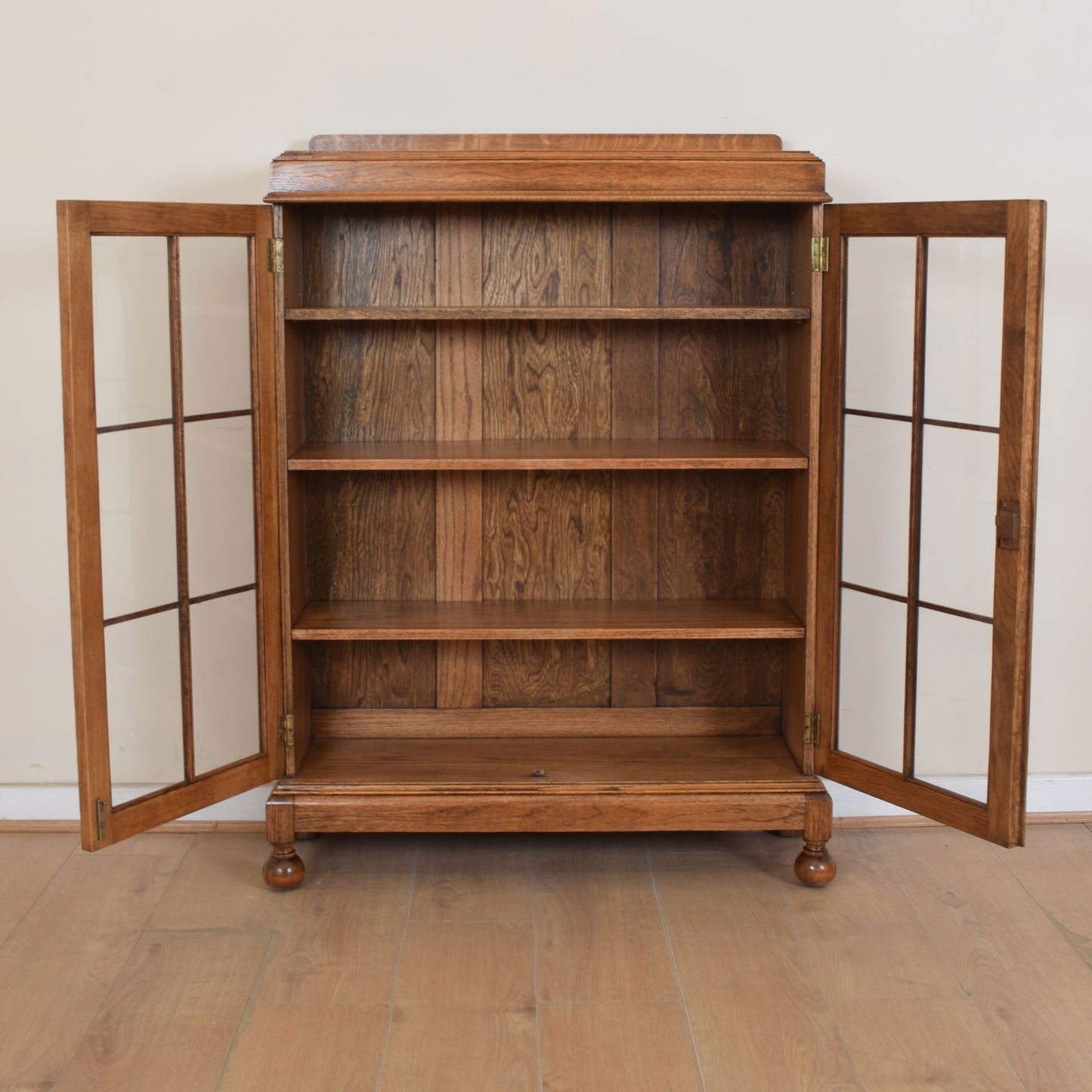 Glazed Bookcase Cabinet