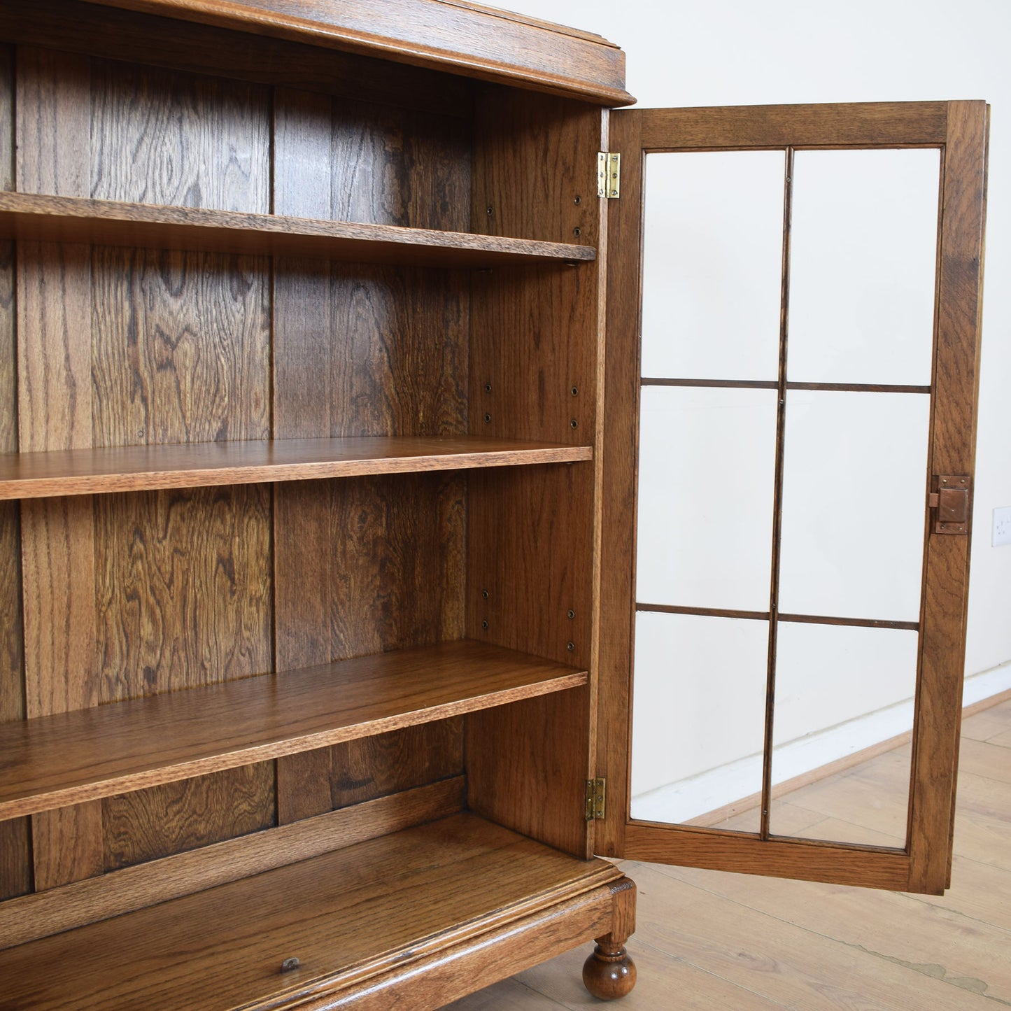 Glazed Bookcase Cabinet