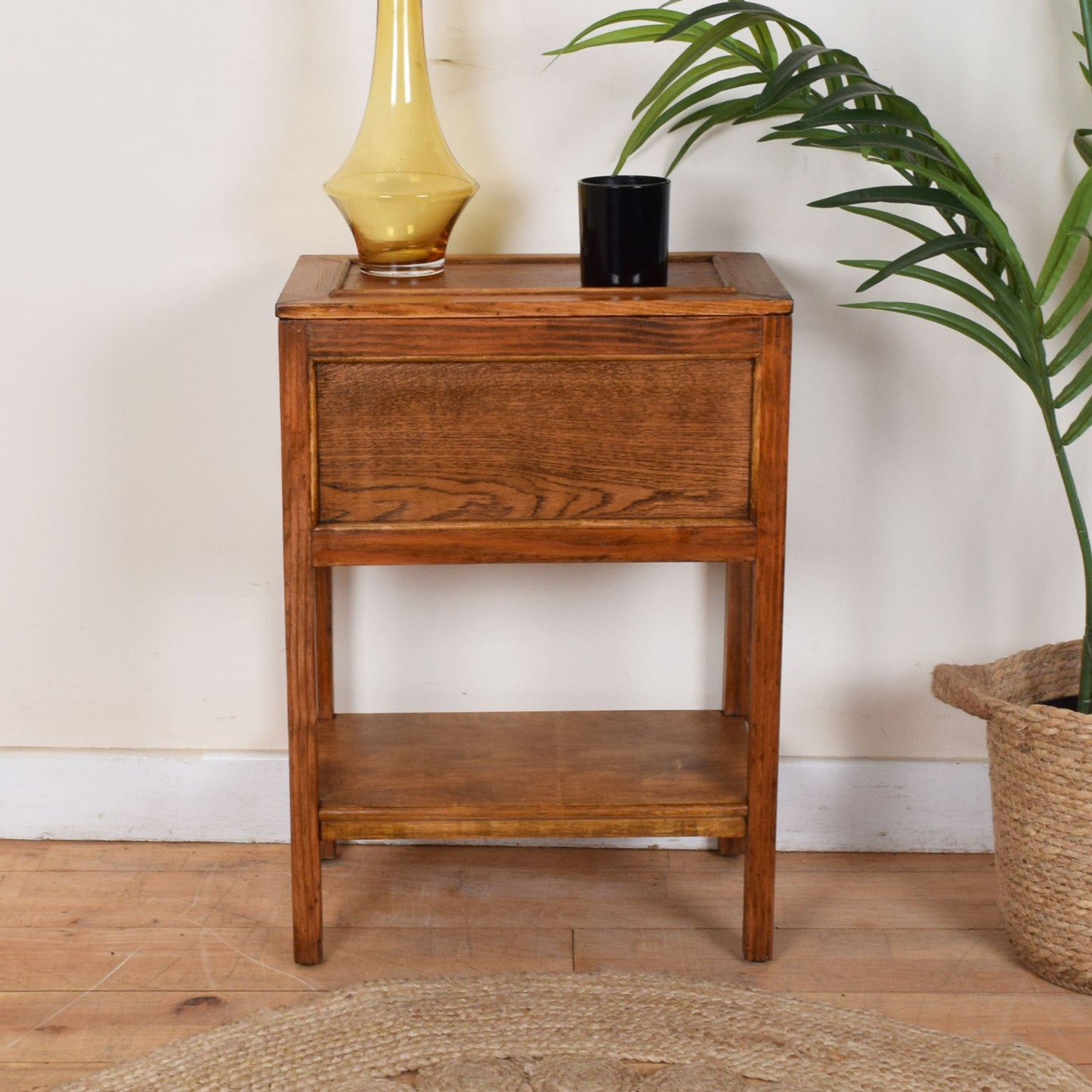 Restored Oak Sewing Box