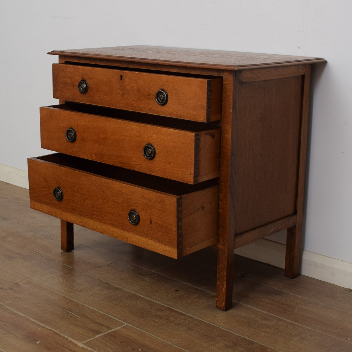 Restored Oak Chest of Drawers