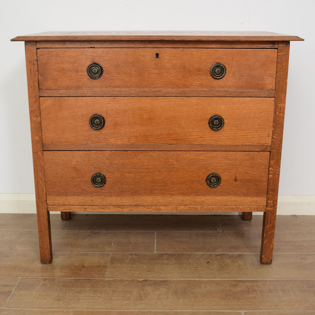 Restored Oak Chest of Drawers