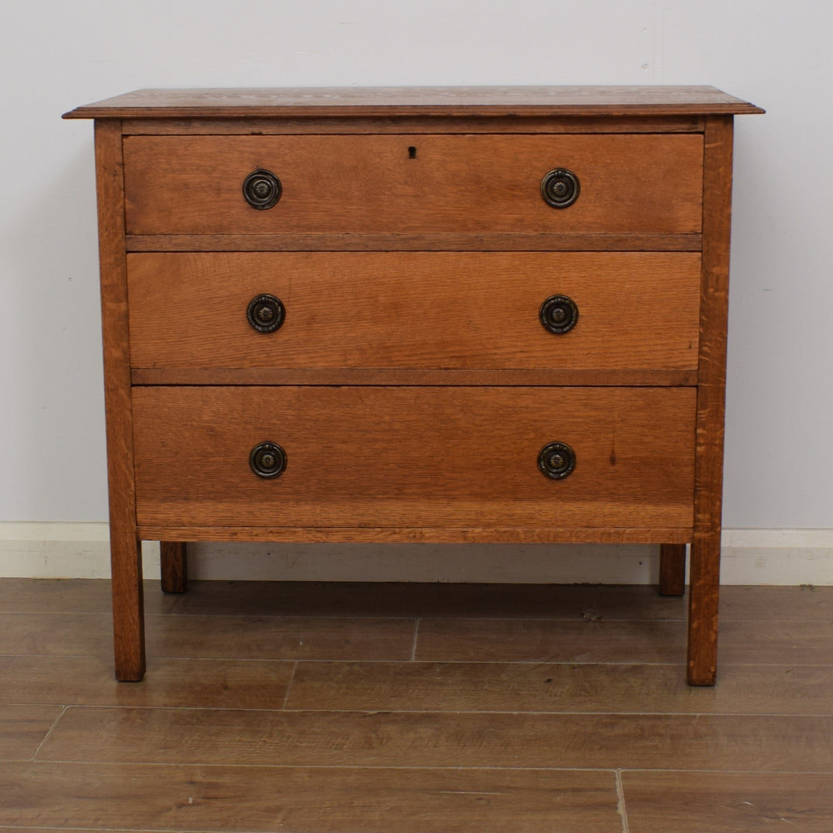 Restored Oak Chest of Drawers