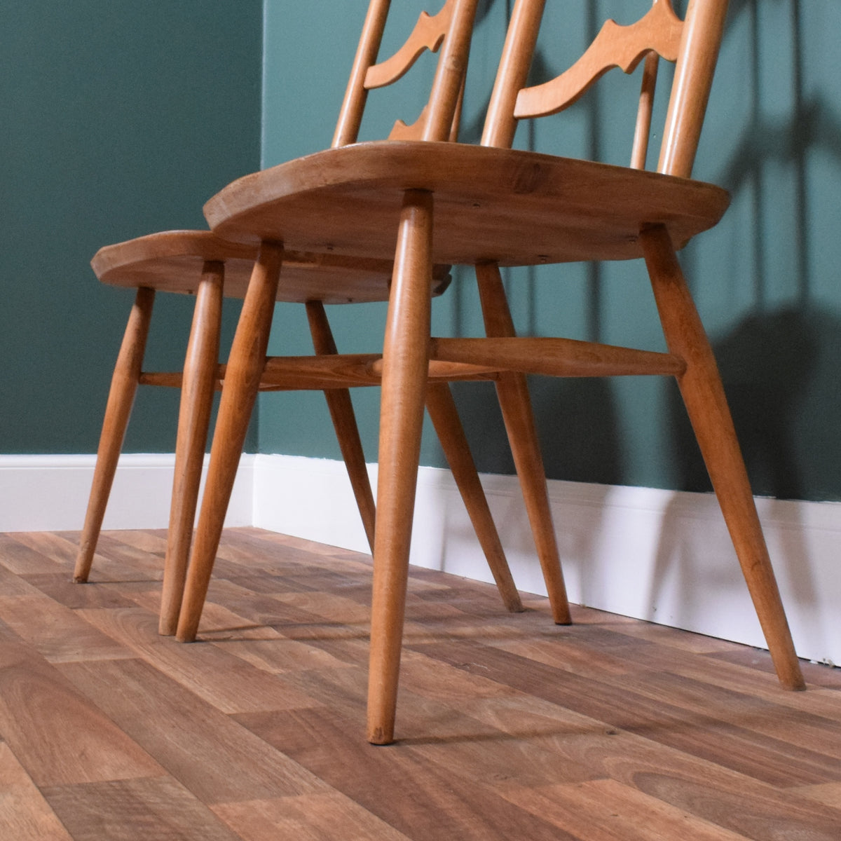 Ercol Drop Leaf Table and Four Chairs