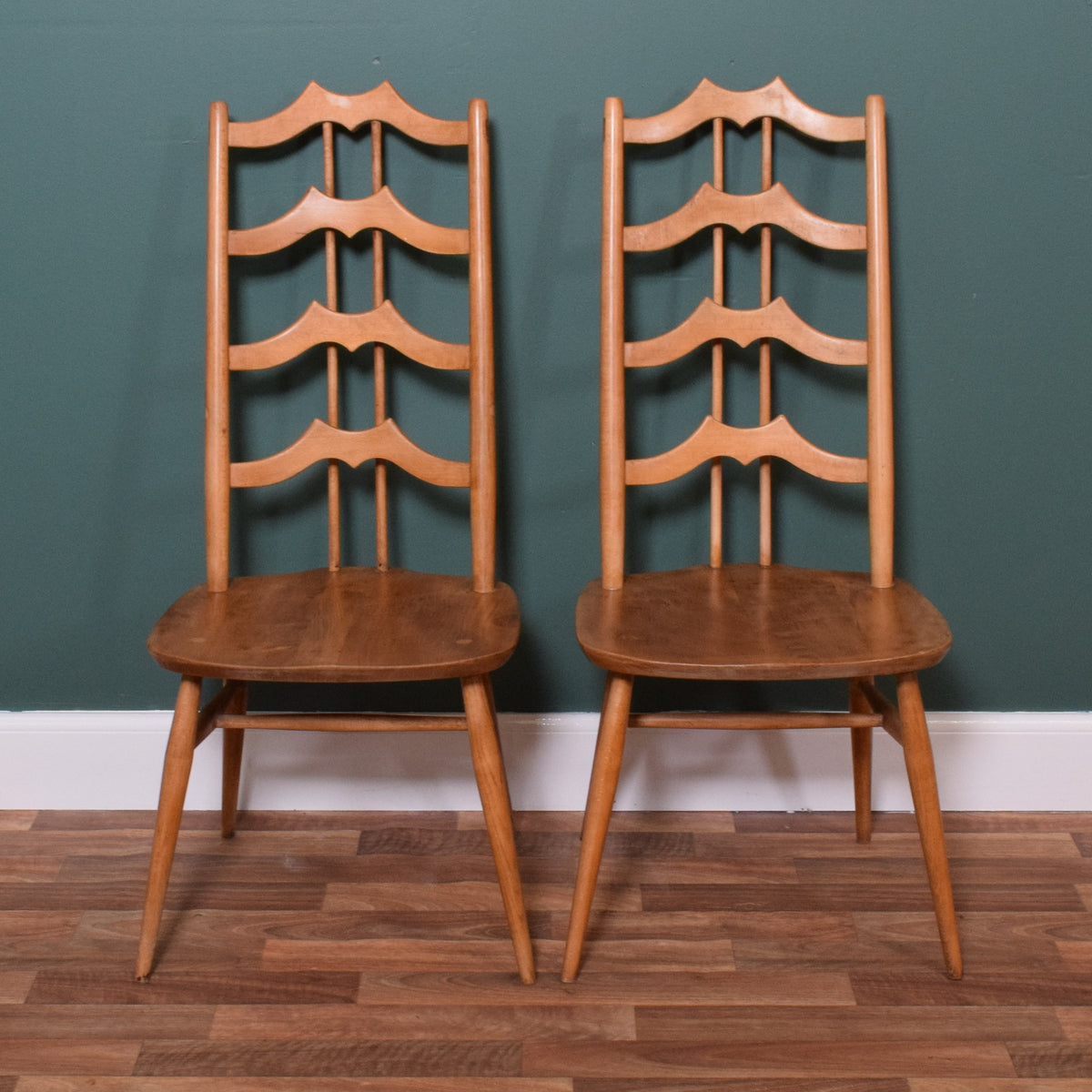 Ercol Drop Leaf Table and Four Chairs