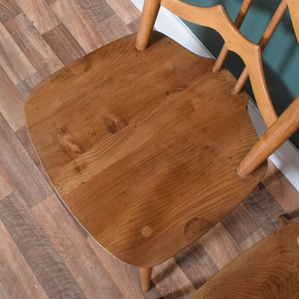 Ercol Drop Leaf Table and Four Chairs