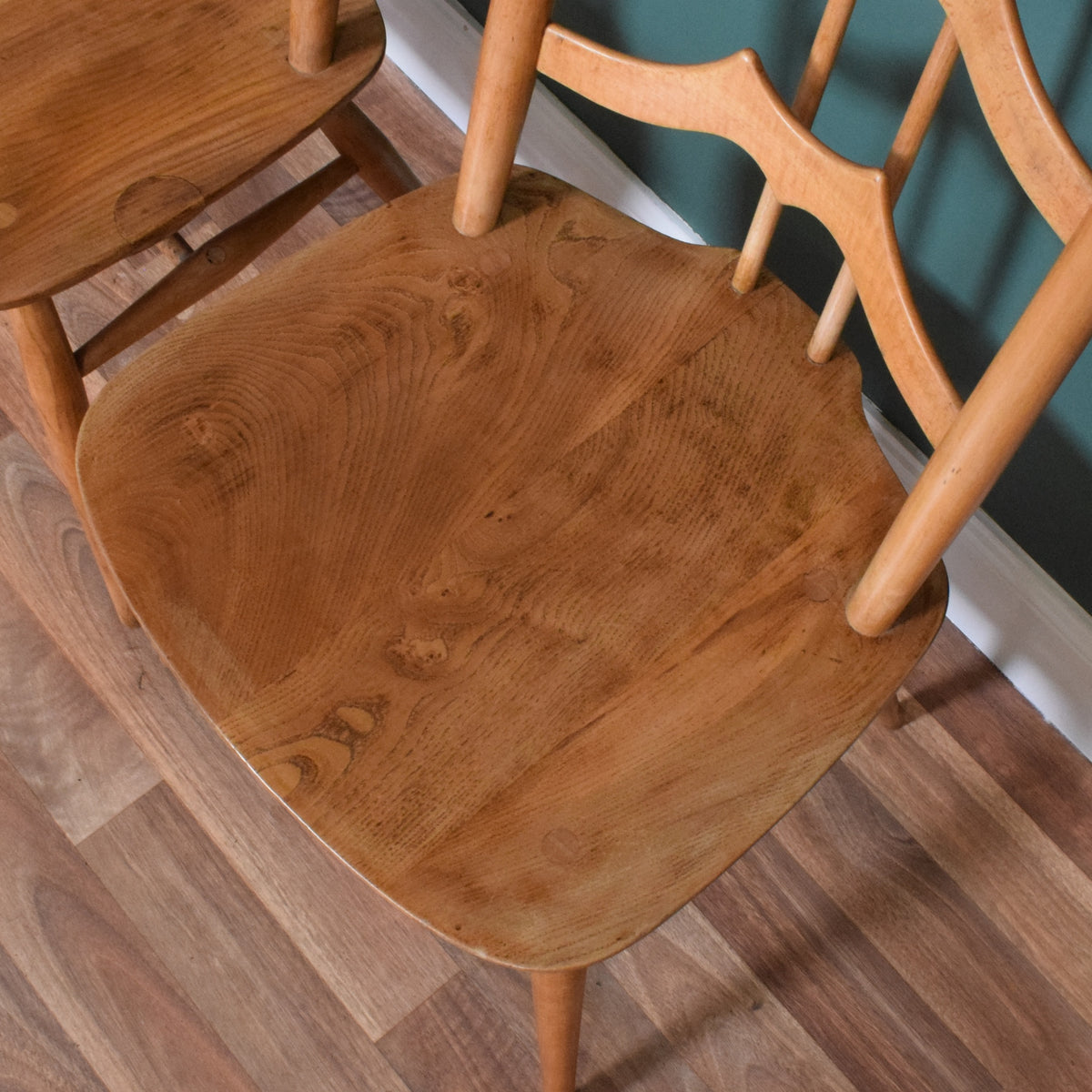 Ercol Drop Leaf Table and Four Chairs