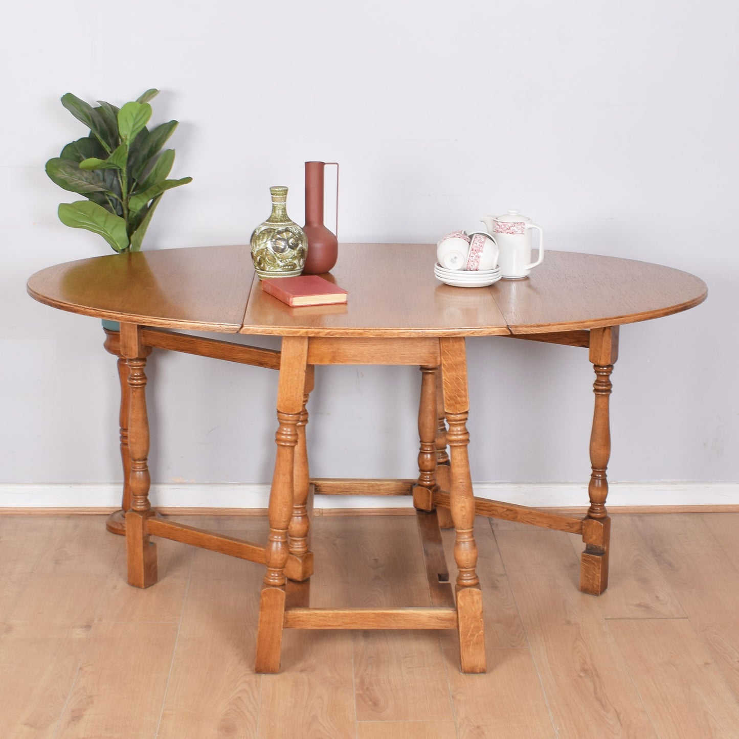 Restored Drop-Leaf Table