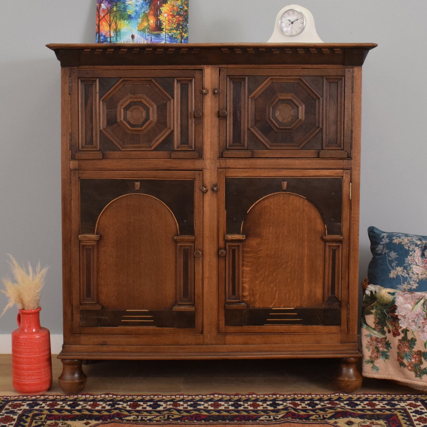 Large Carved Cupboard