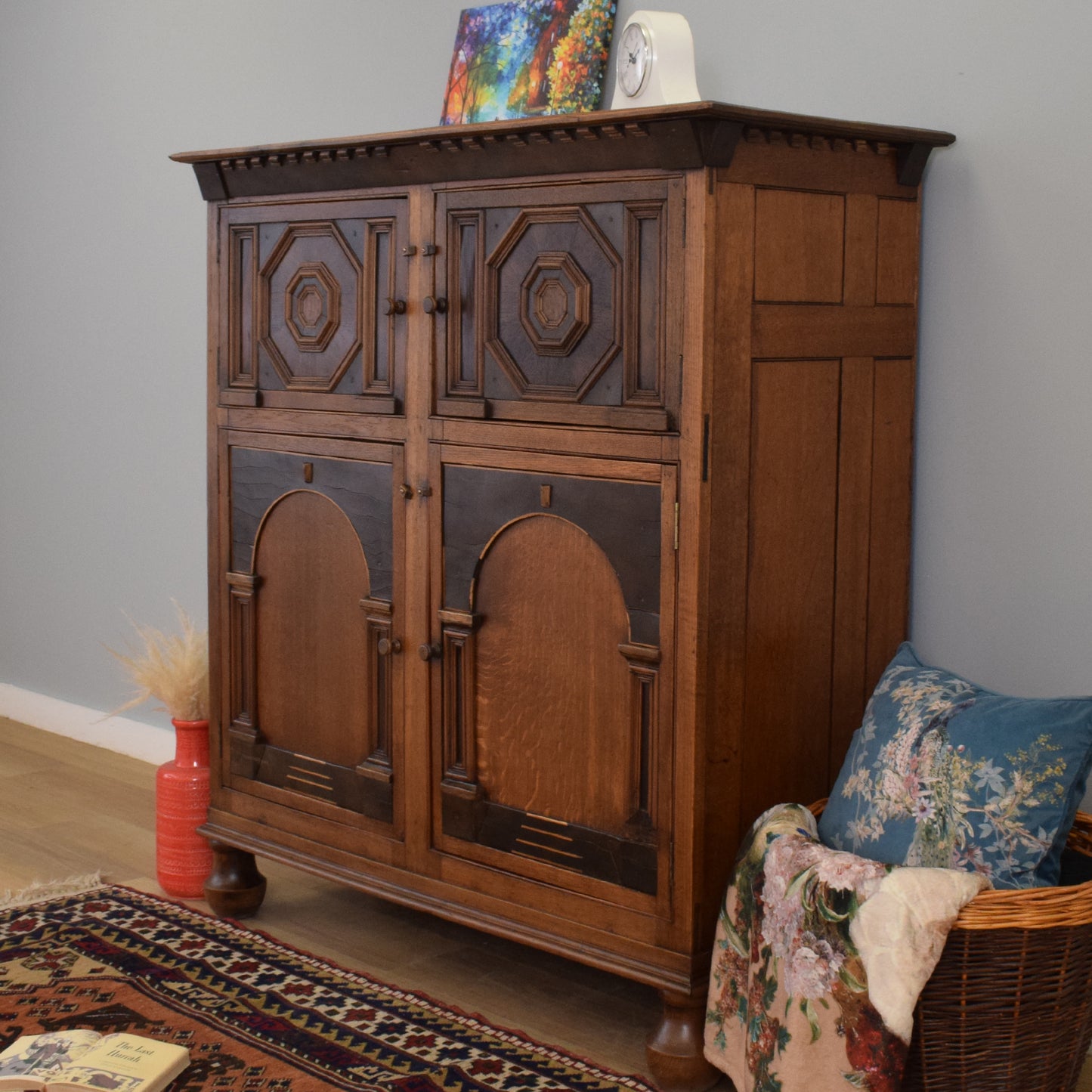 Large Carved Cupboard