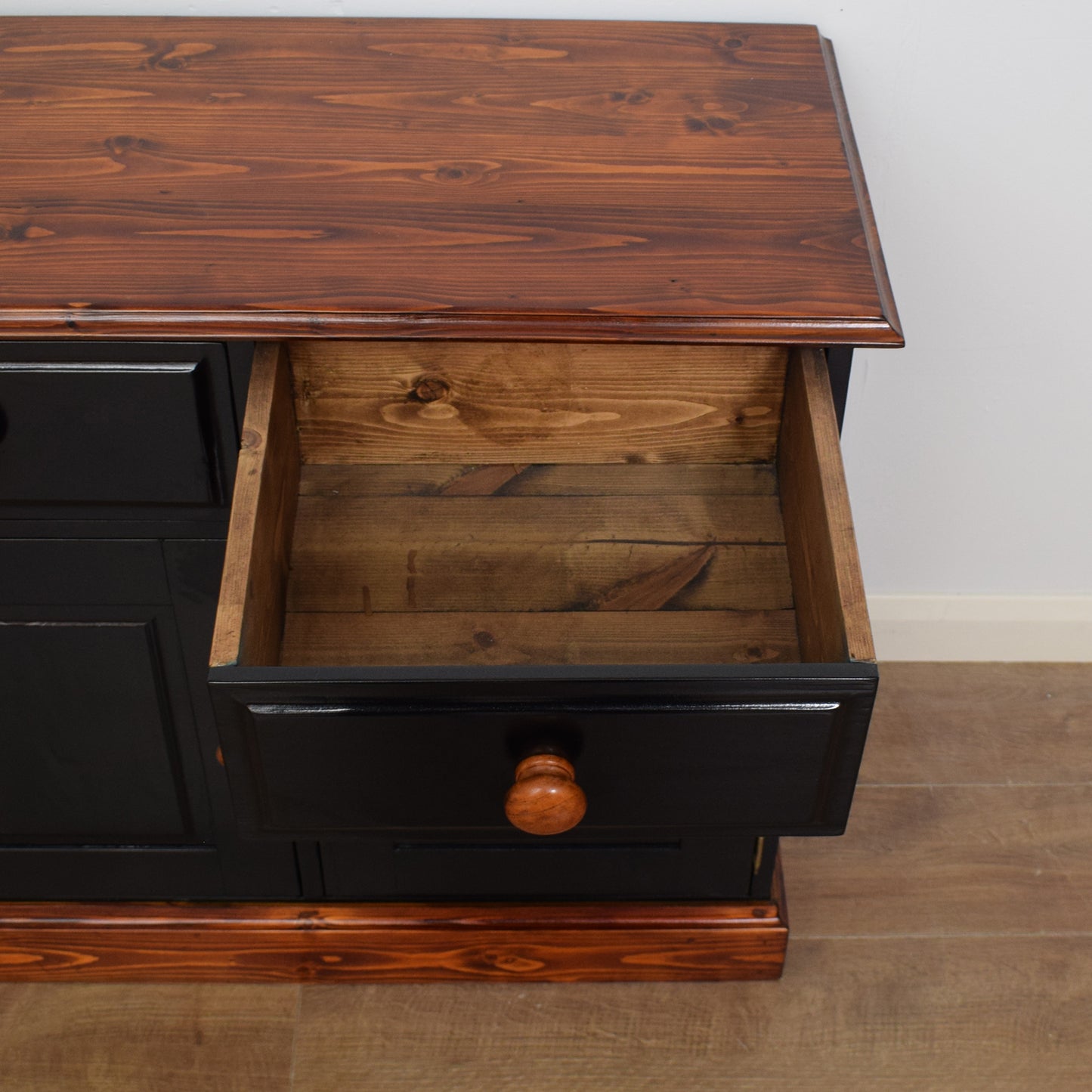 Painted Pine Cabinet