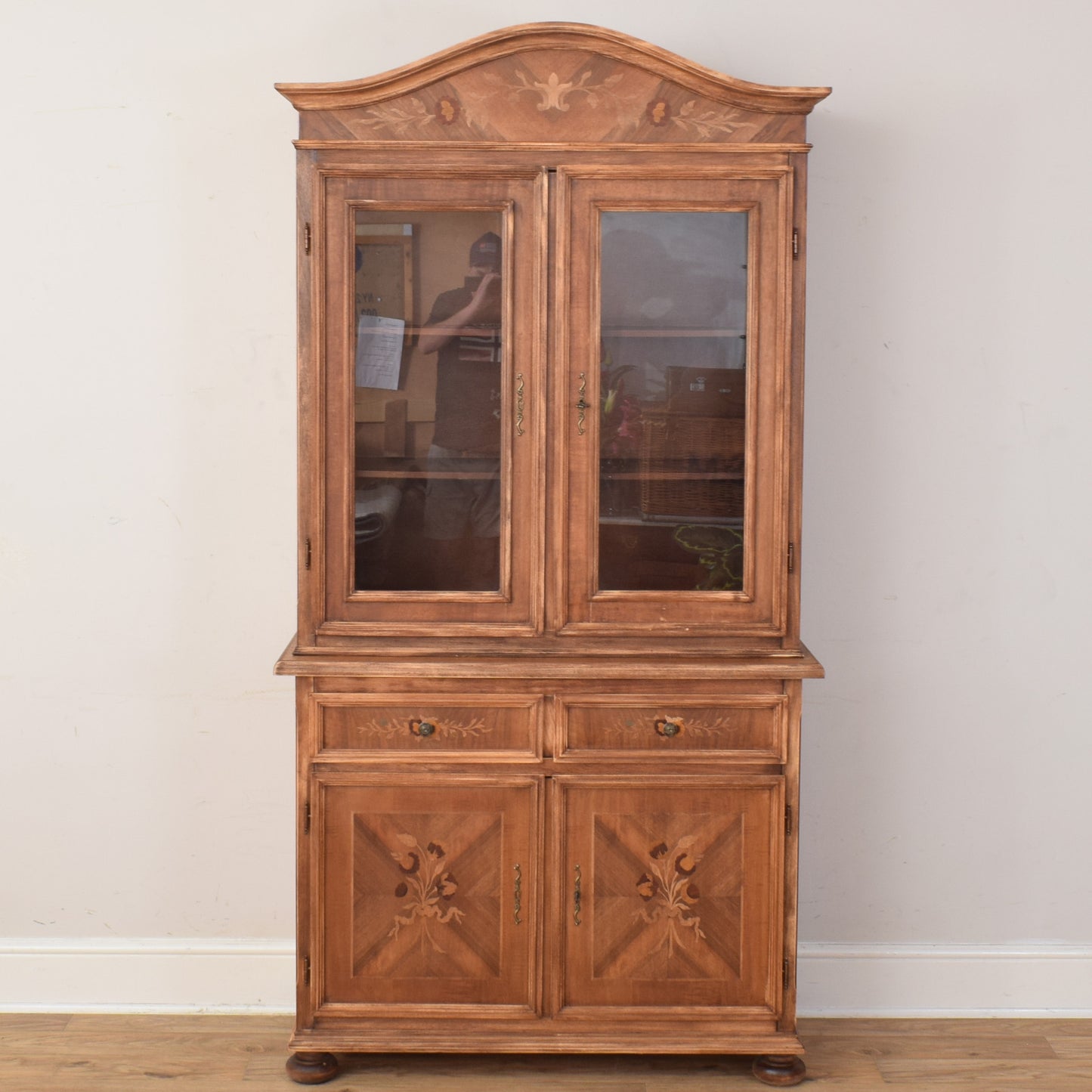 French Provincial Display Cabinet