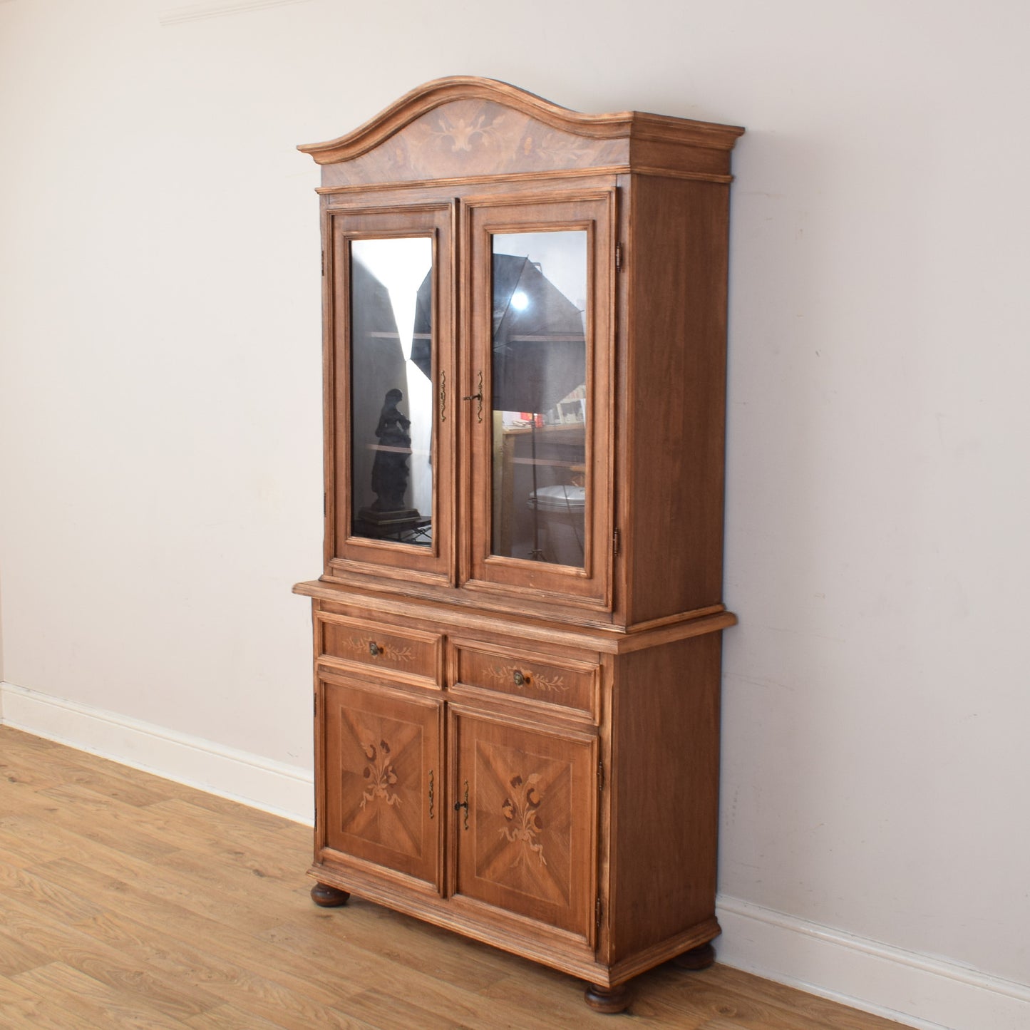 French Provincial Display Cabinet