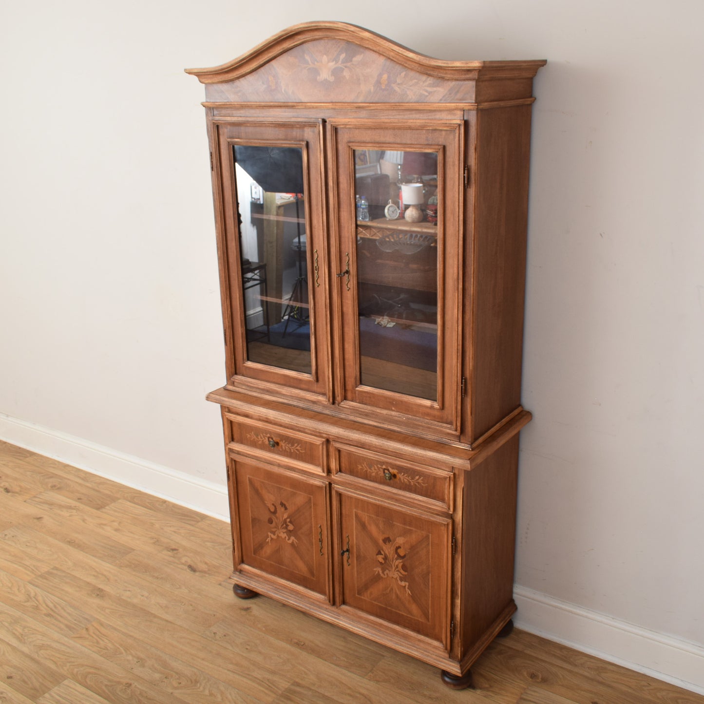 French Provincial Display Cabinet