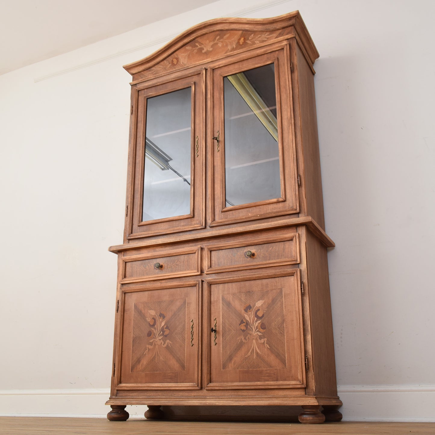 French Provincial Display Cabinet