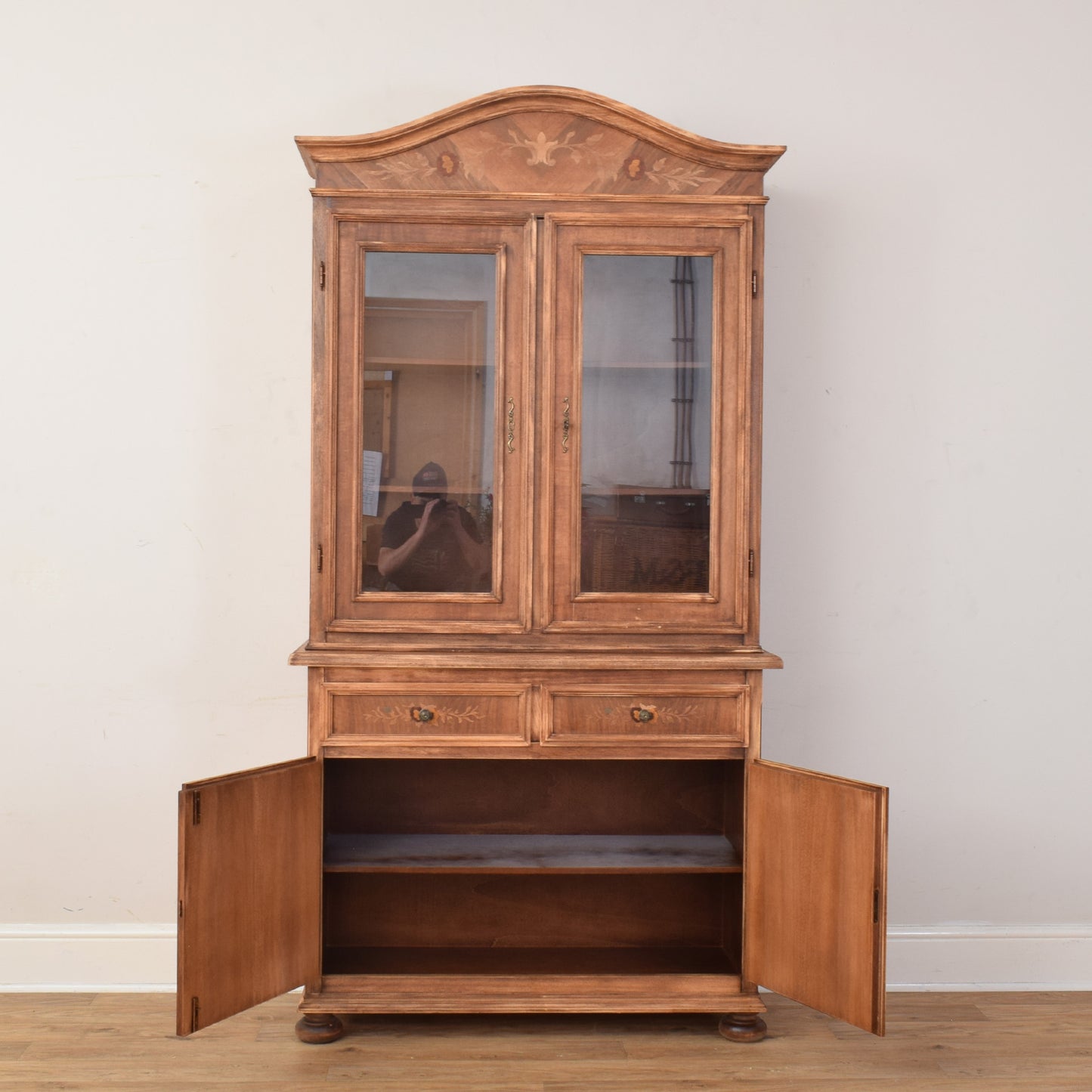 French Provincial Display Cabinet