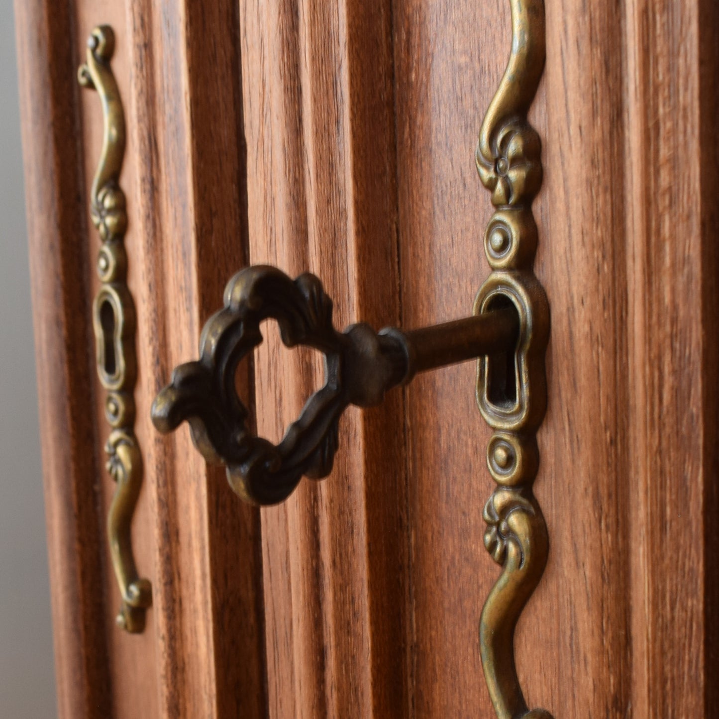 French Provincial Display Cabinet