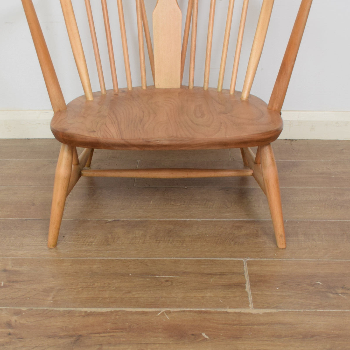 Pair of Ercol Fleur-De-Lys Armchairs