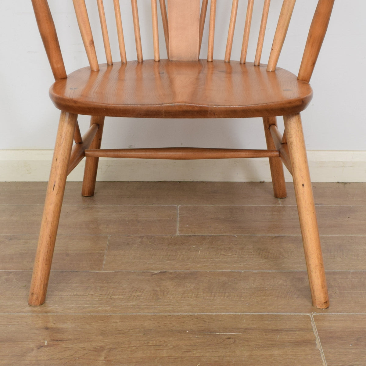 Pair of Ercol Fleur-De-Lys Armchairs