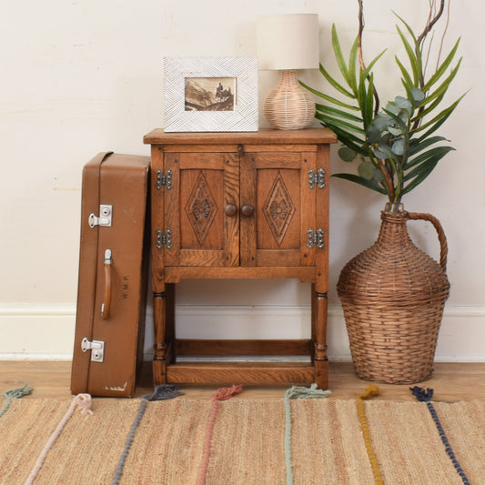 Small Oak Cabinet
