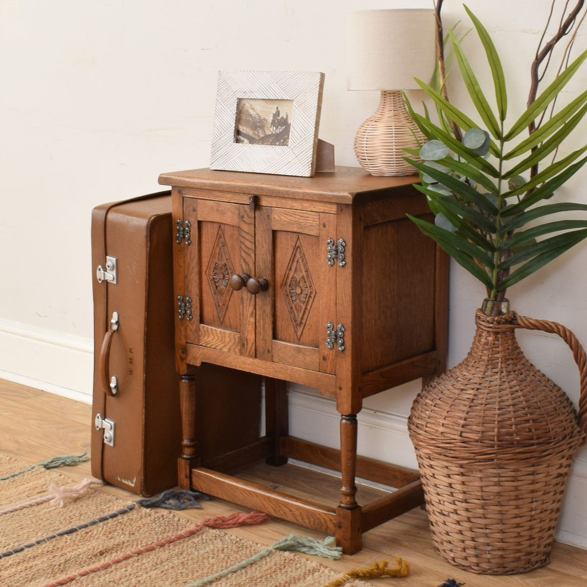Small Oak Cabinet
