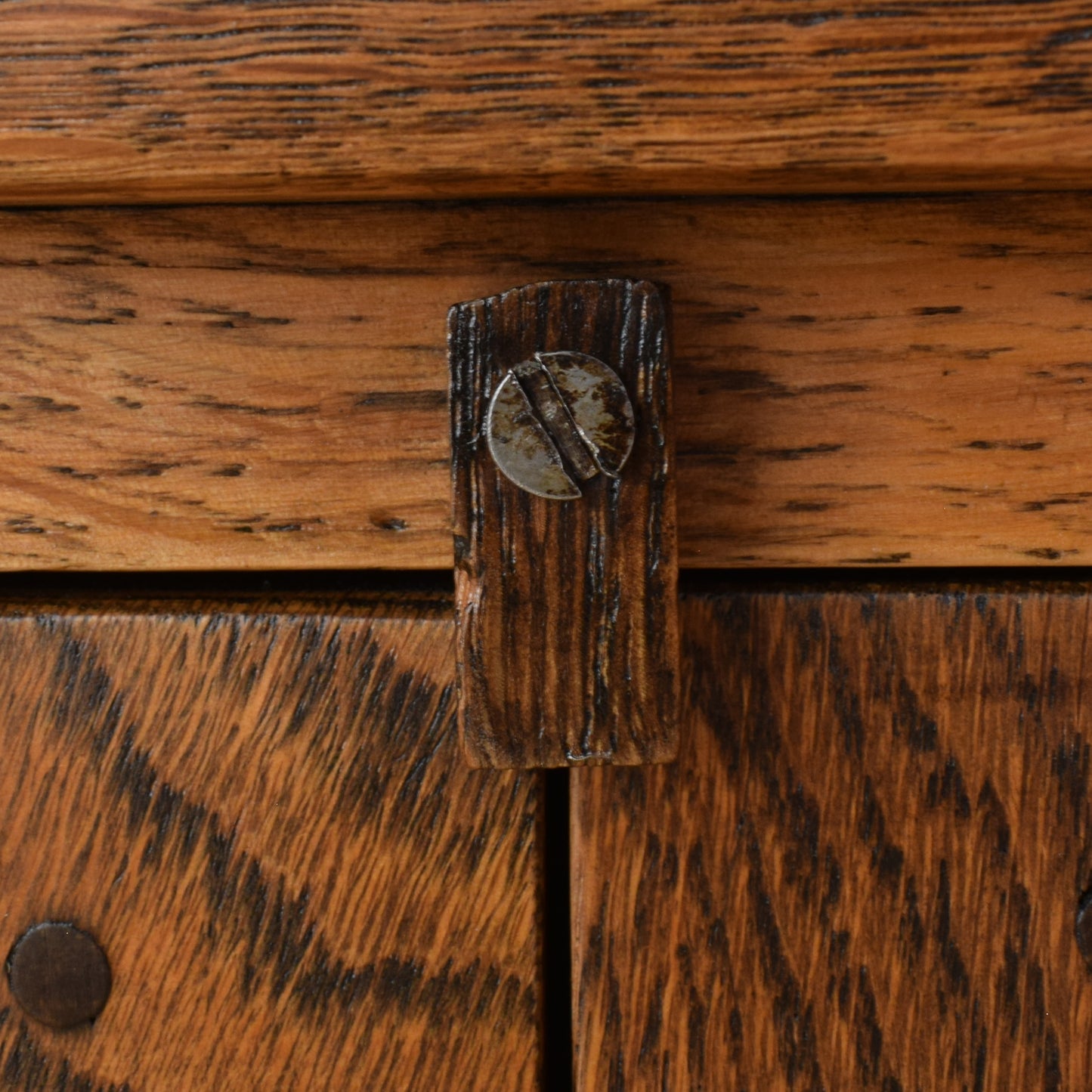 Small Oak Cabinet