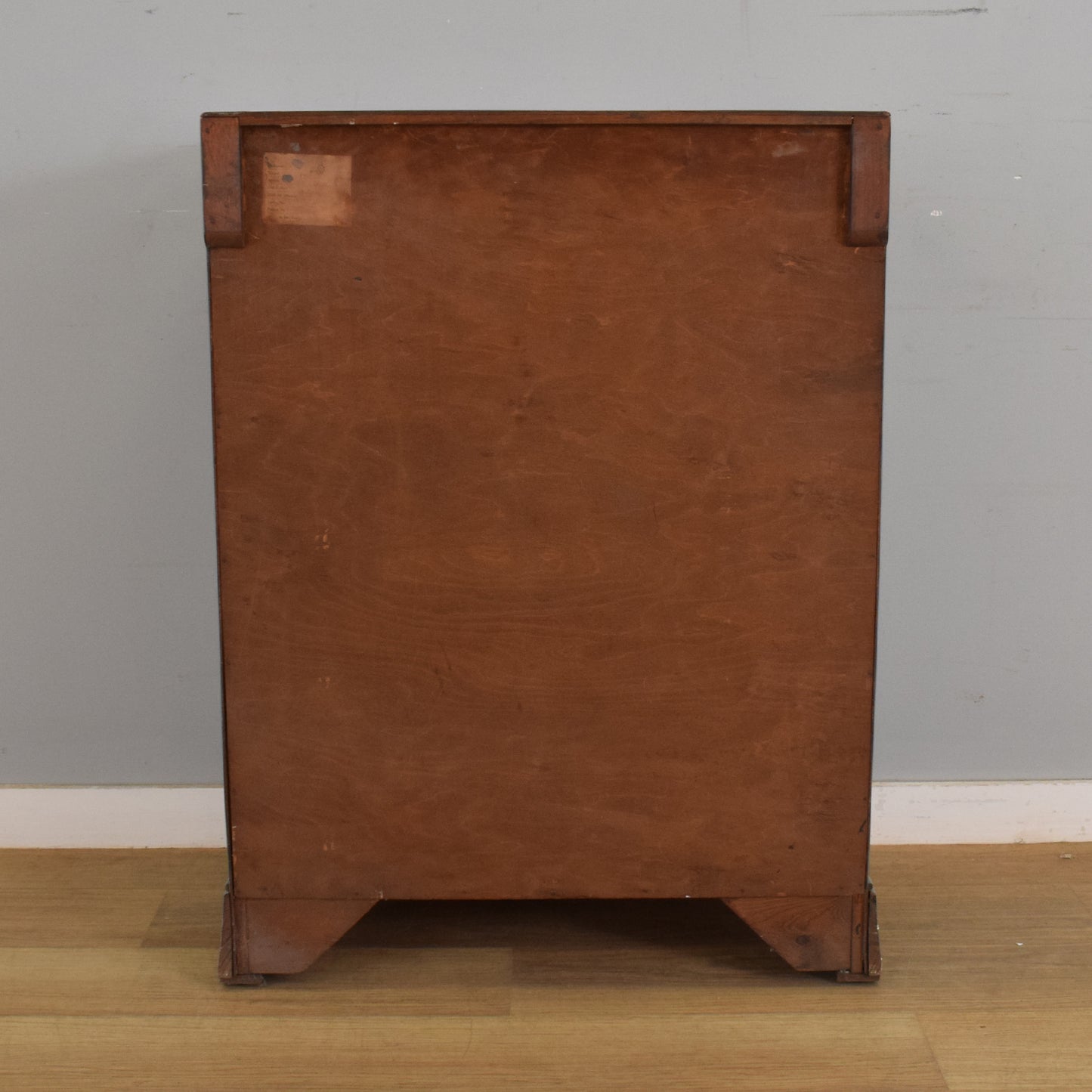 Painted Oak Veneer Chest of Drawers