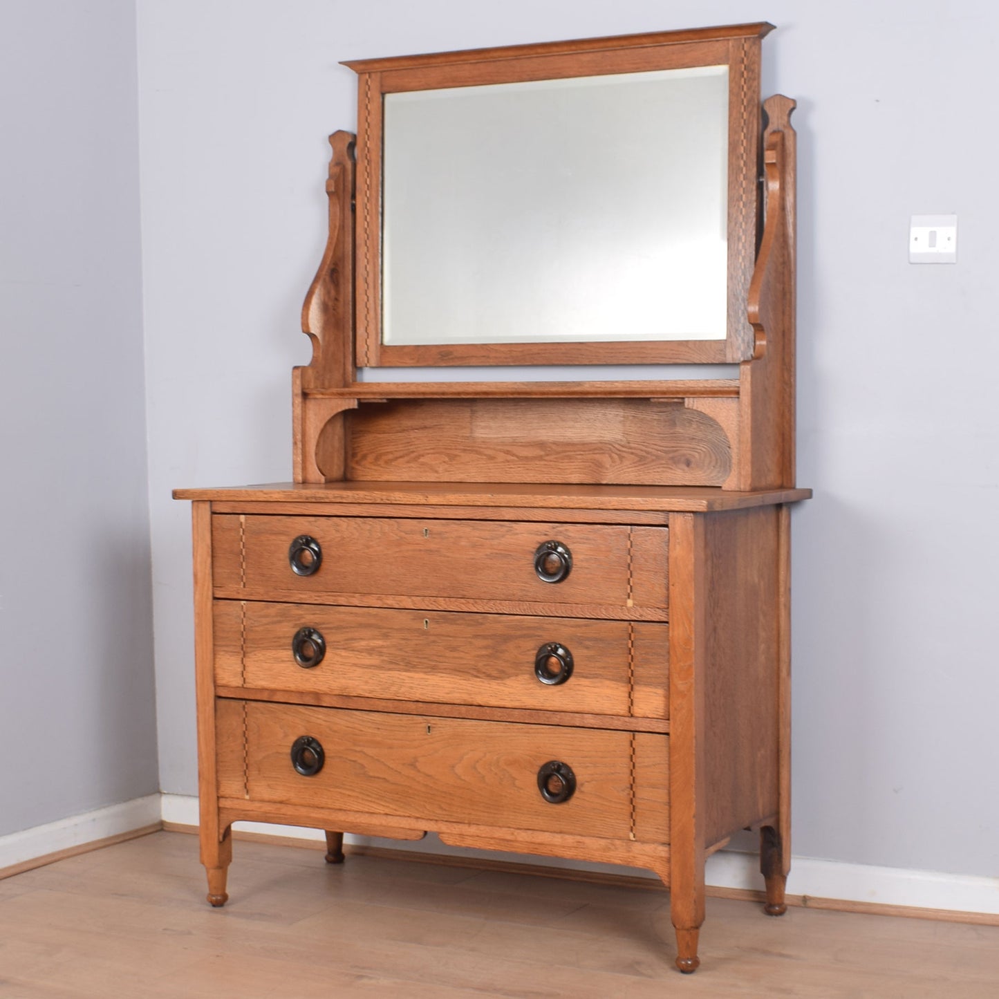 Oak Dressing Table