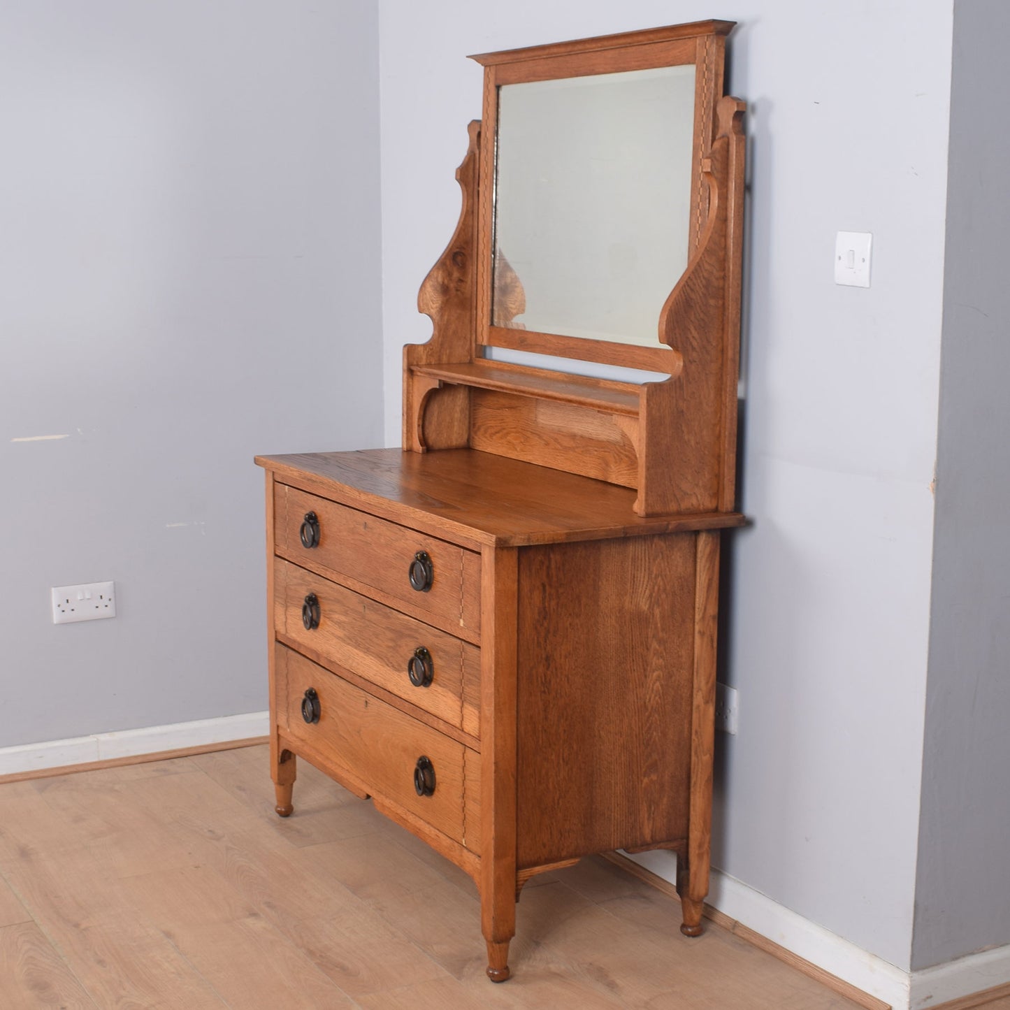 Oak Dressing Table