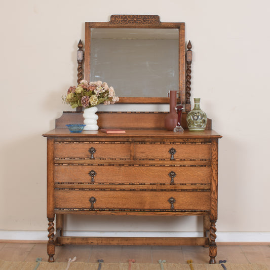 Barley Twist Dressing Table
