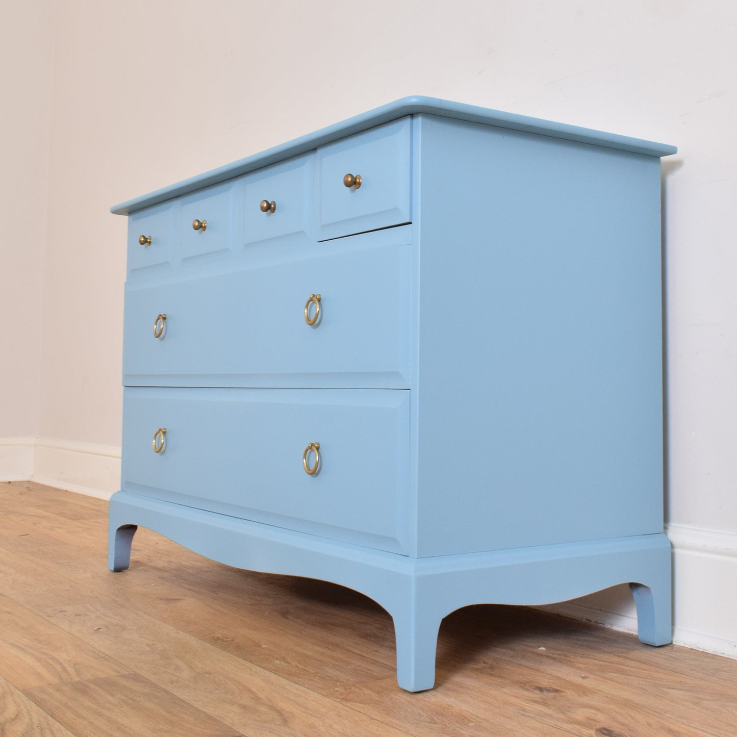 Painted Stag Chest Of Drawers