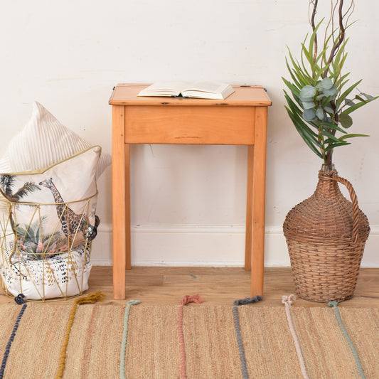 Pine School Desk