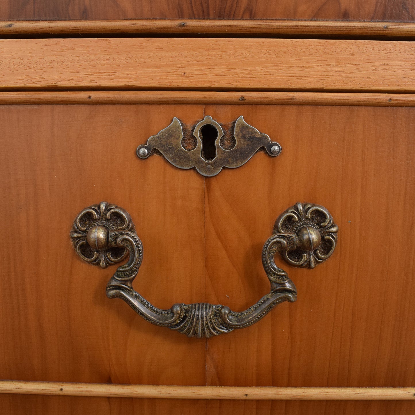 Leather Top Filing Drawers