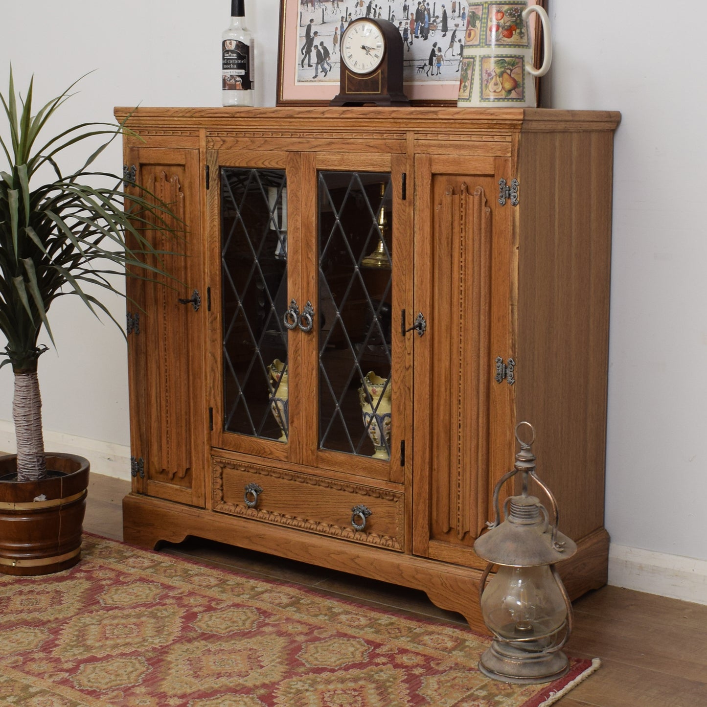 Restored Glazed Cabinet