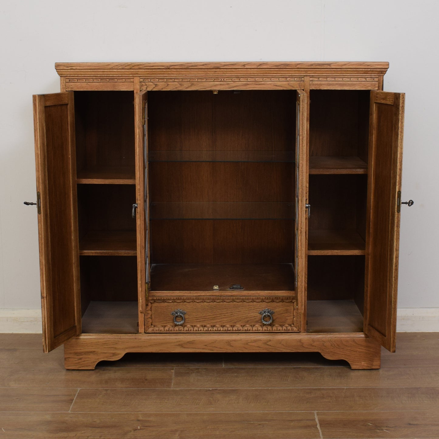 Restored Glazed Cabinet