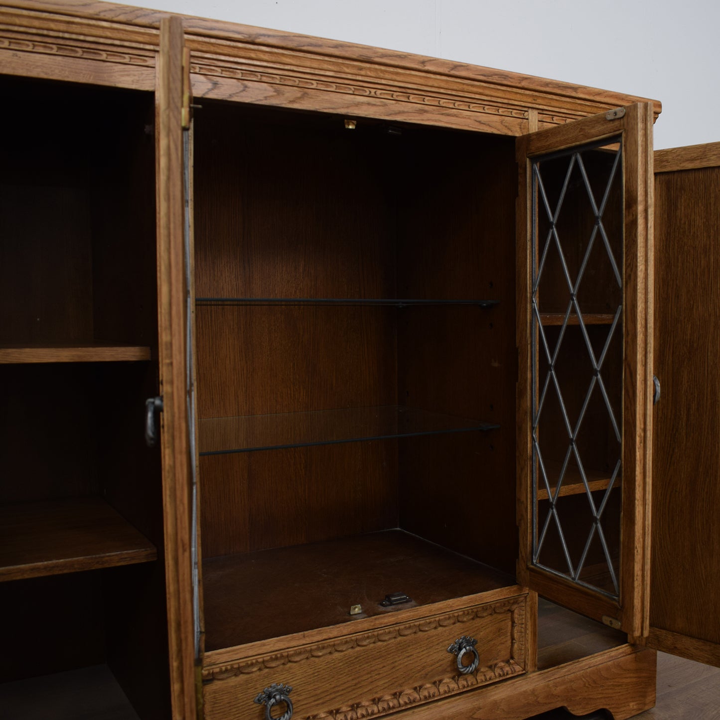 Restored Glazed Cabinet