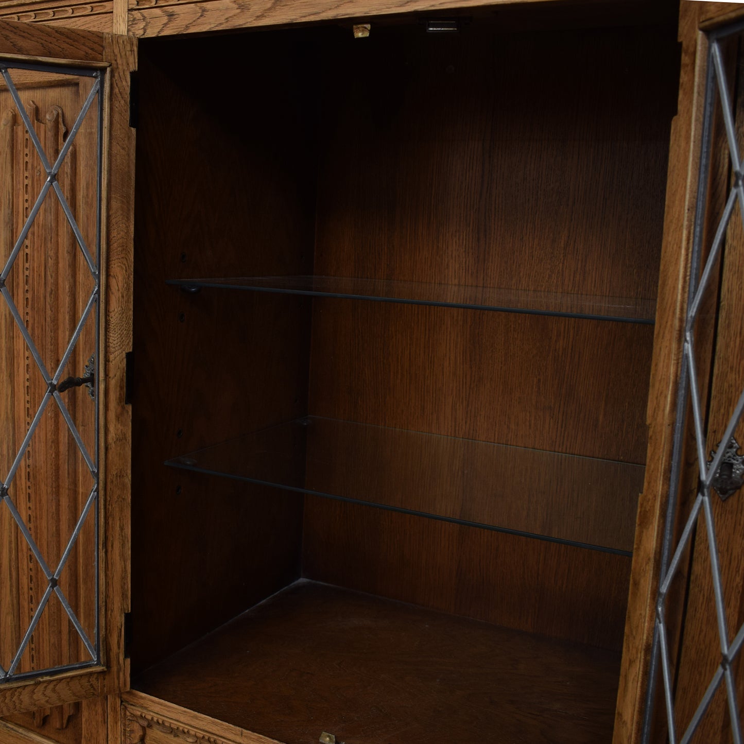 Restored Glazed Cabinet