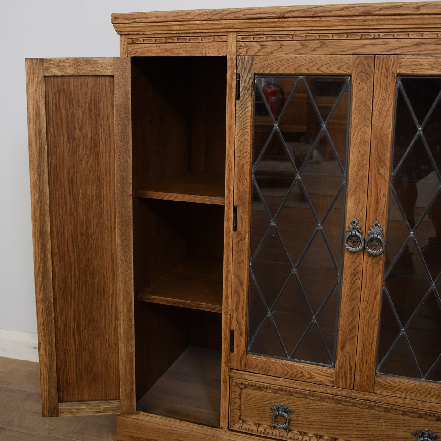 Restored Glazed Cabinet