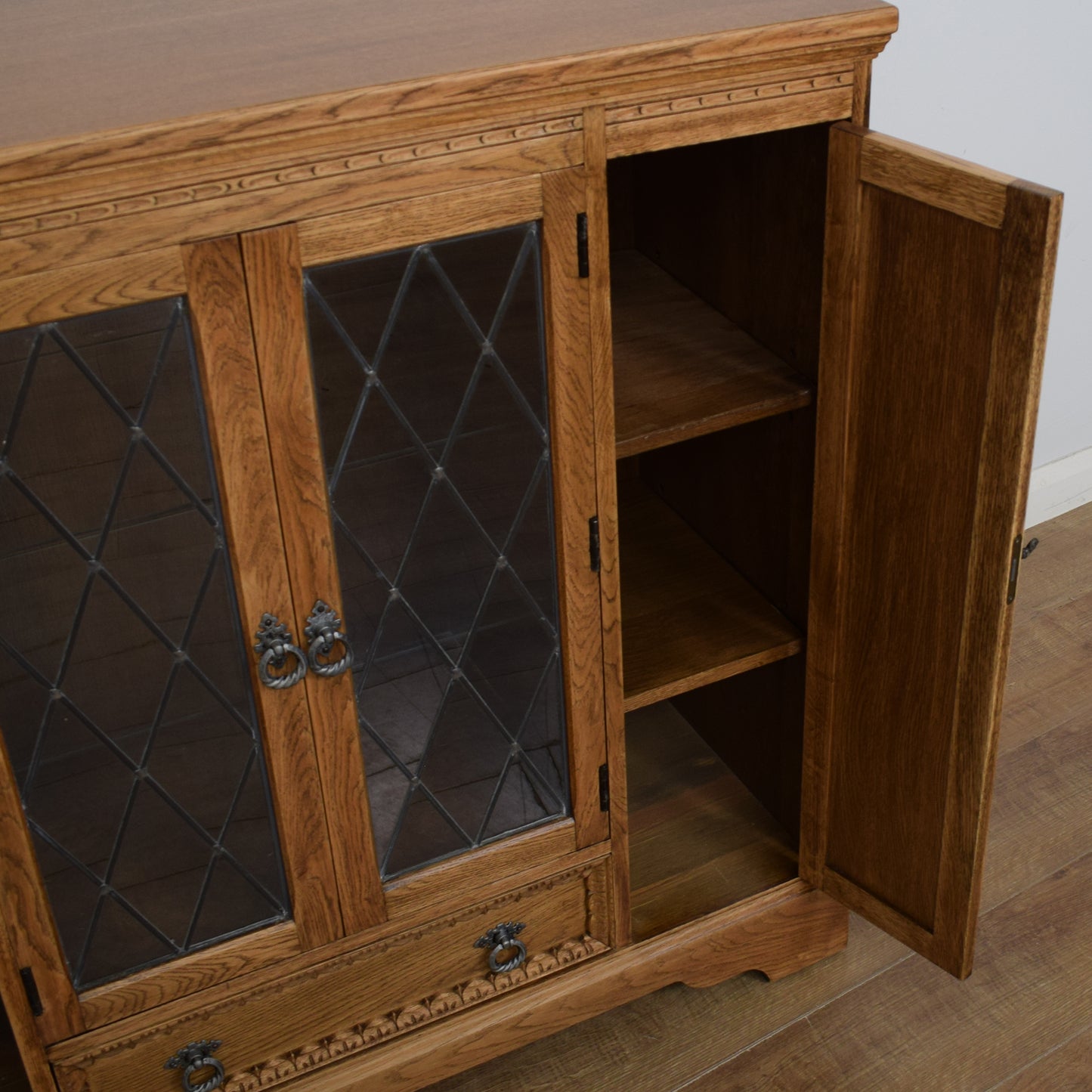 Restored Glazed Cabinet