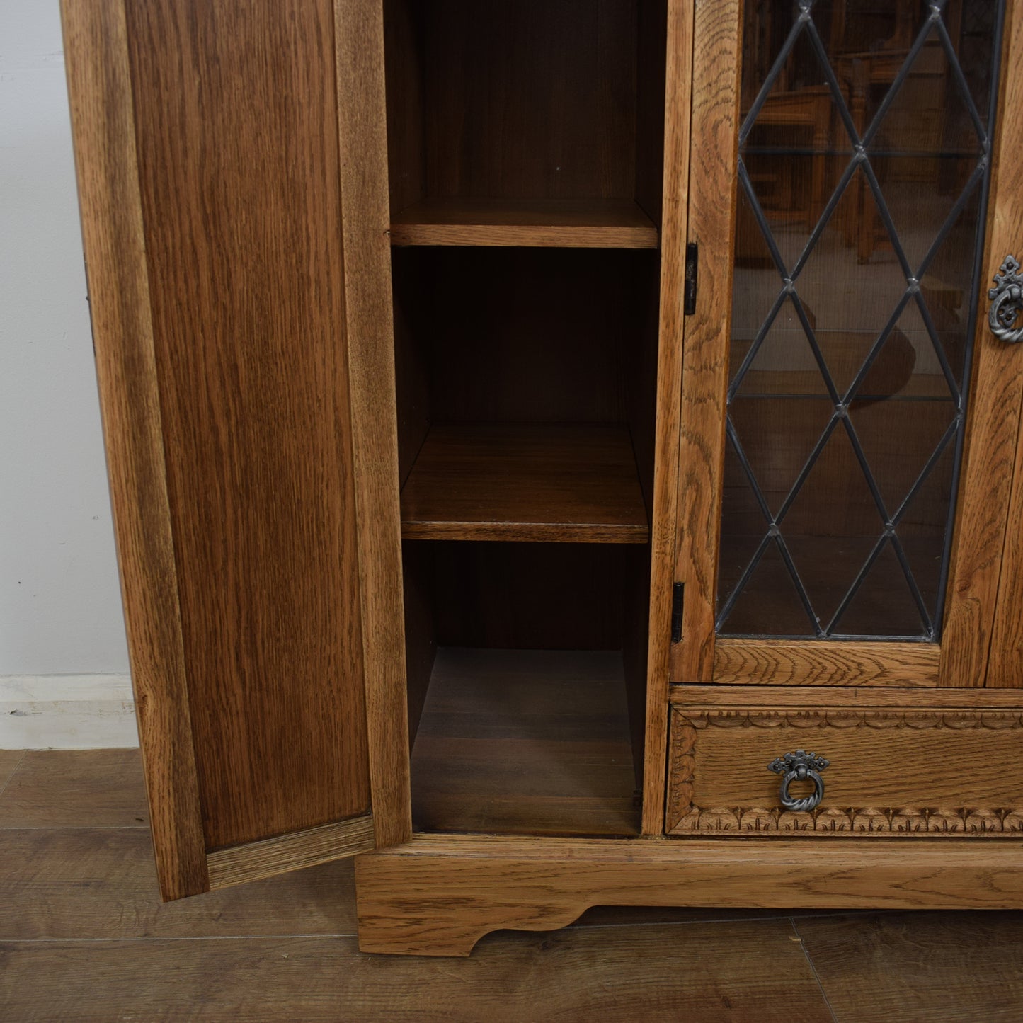 Restored Glazed Cabinet
