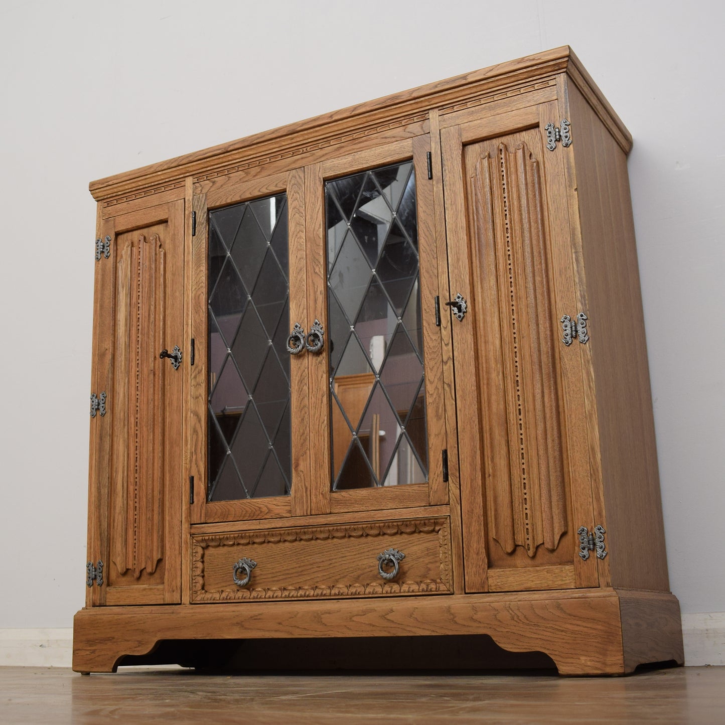 Restored Glazed Cabinet