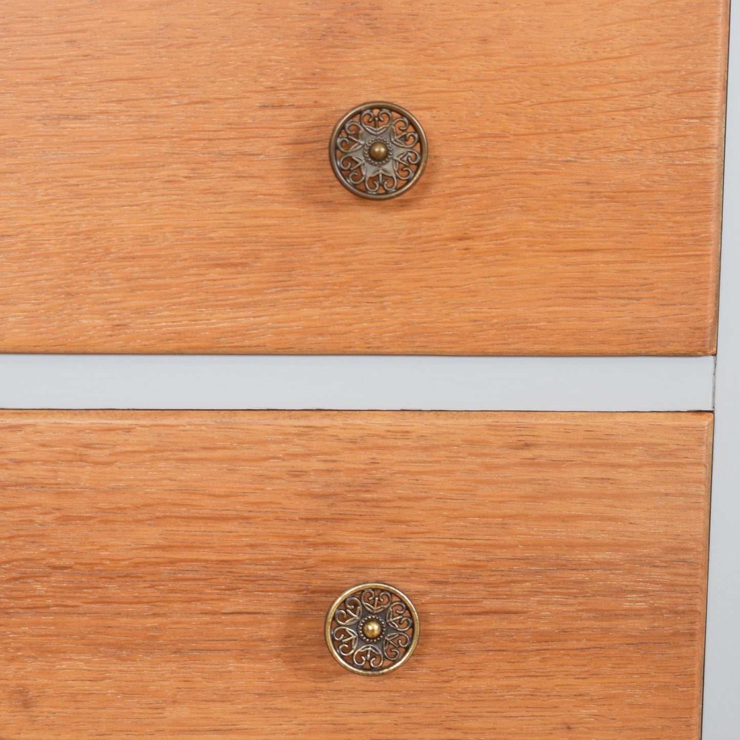 Two Drawer Painted Chest of Drawers